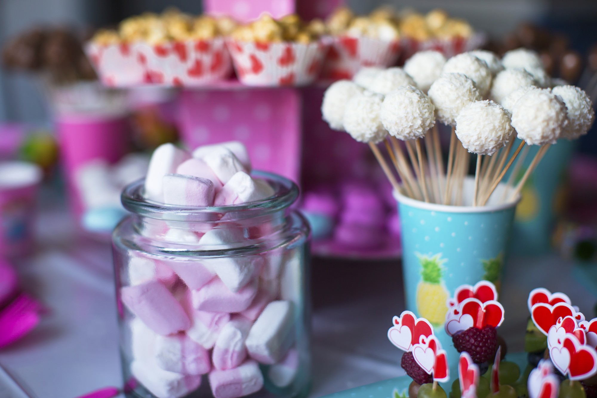 faire un theme candy bar baby shower
